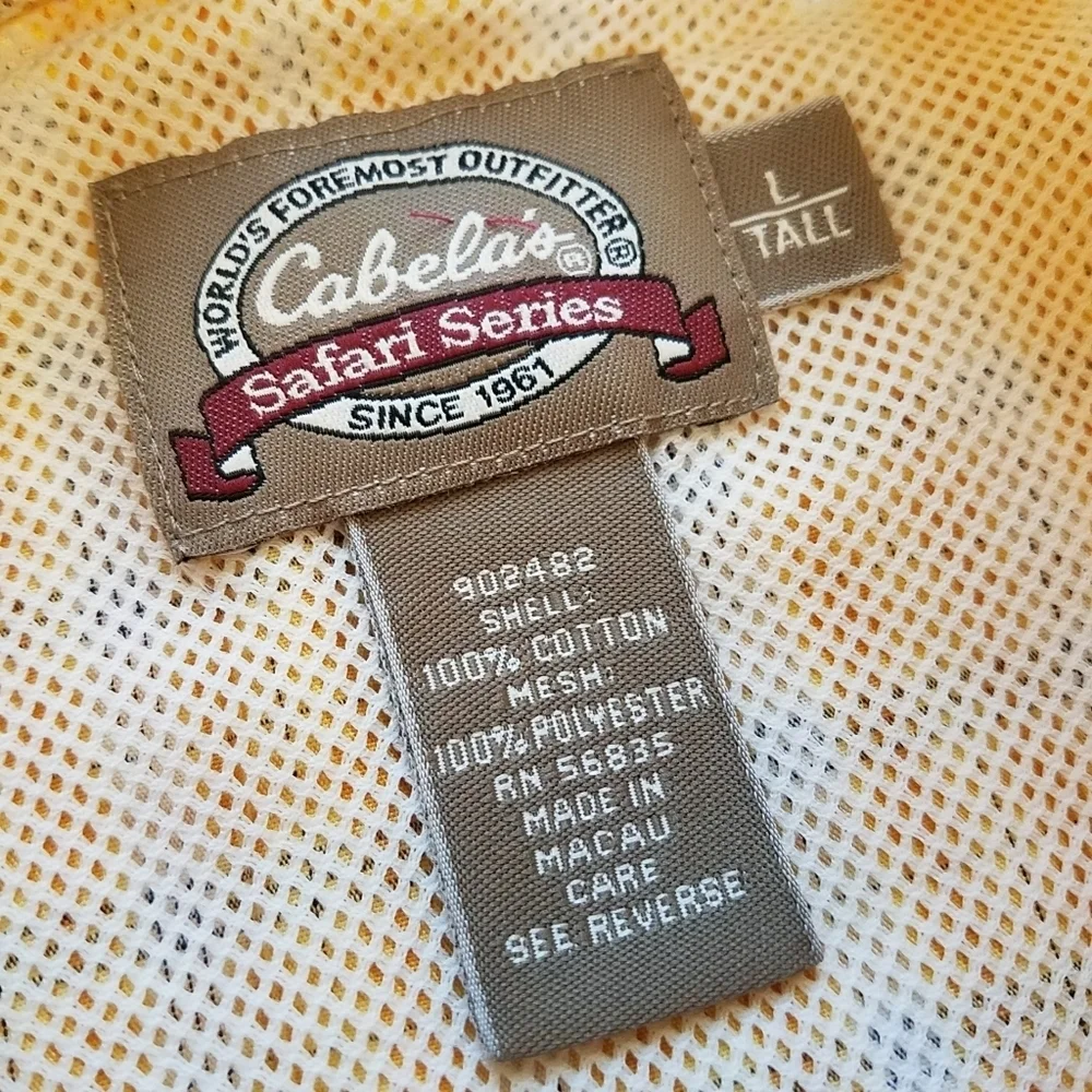 Cabela's Men's Serengeti Safari Long-Sleeve Shirt